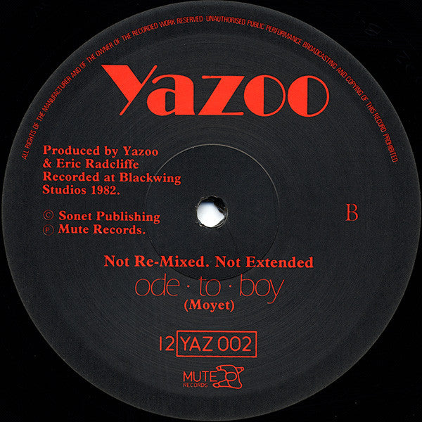 Yazoo : The Other Side Of Love (12", Single, MT )