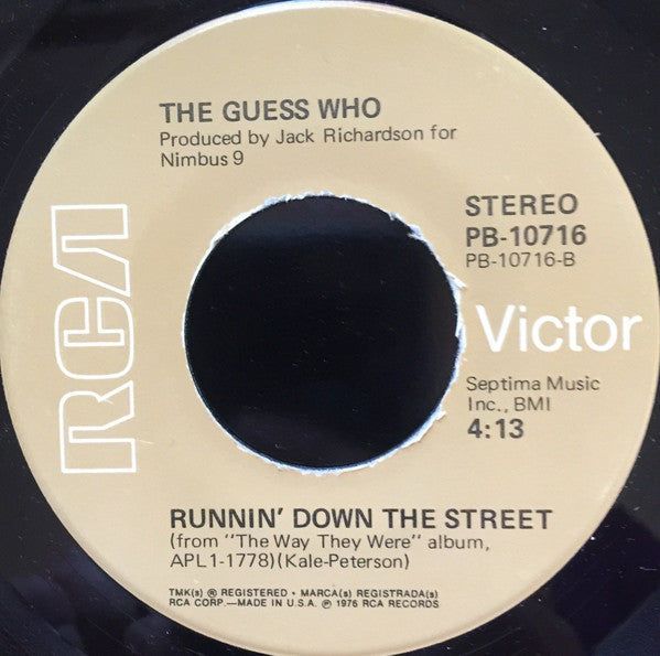 The Guess Who : Silver Bird (7")