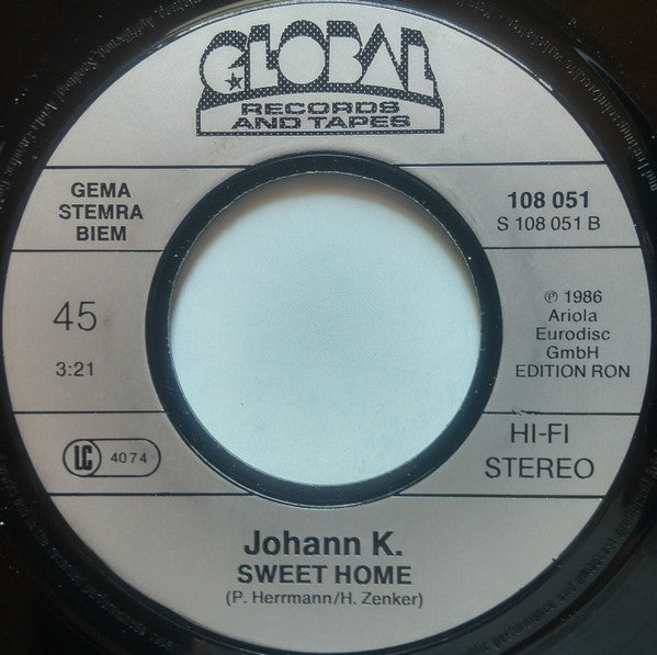 Johann K.* : Lonely Boy (Niemand Mag Mi') (7", Single)