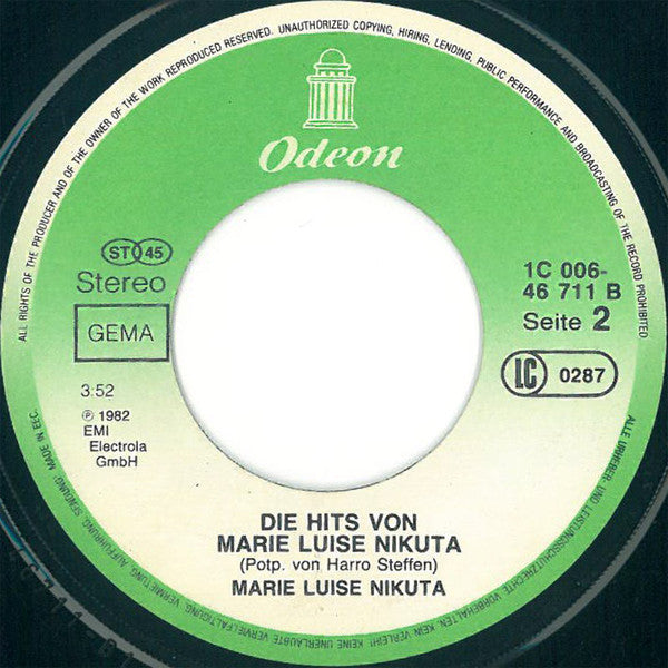 Willy Millowitsch / Marie-Luise Nikuta : Thekenstimmung Mit Willy Millowitsch / Die Hits Von Marie-Luise Nikuta (7")