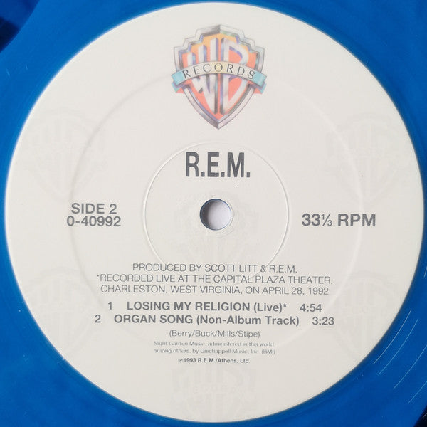 R.E.M. : Everybody Hurts (12", Maxi, Blu)