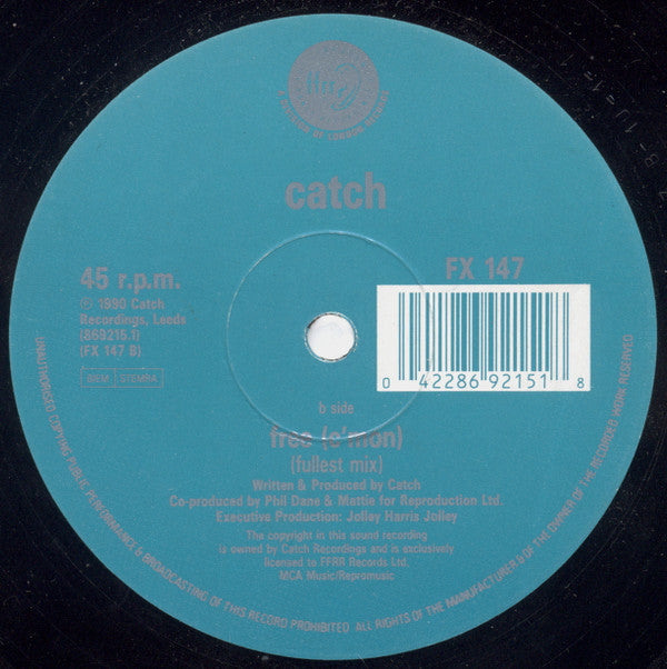Catch (2) : Free (C'Mon) (12")