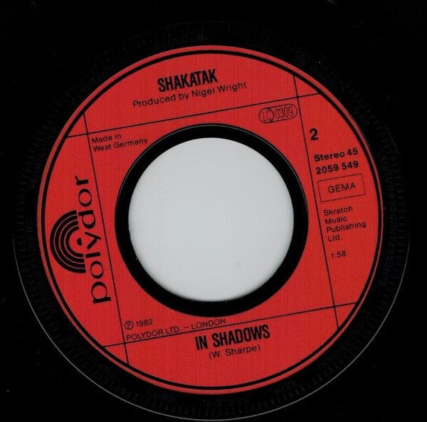 Shakatak : Invitations (7", Single)