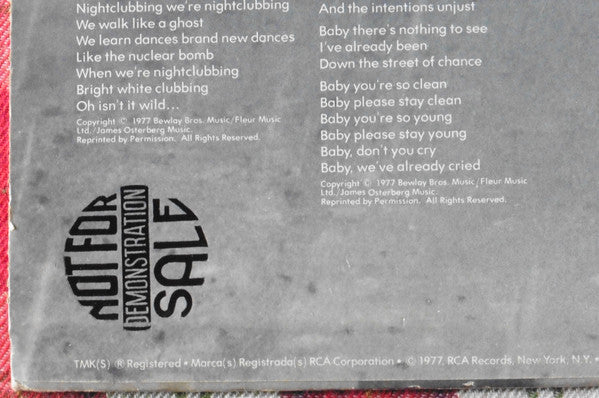 Iggy Pop : The Idiot (LP, Album)