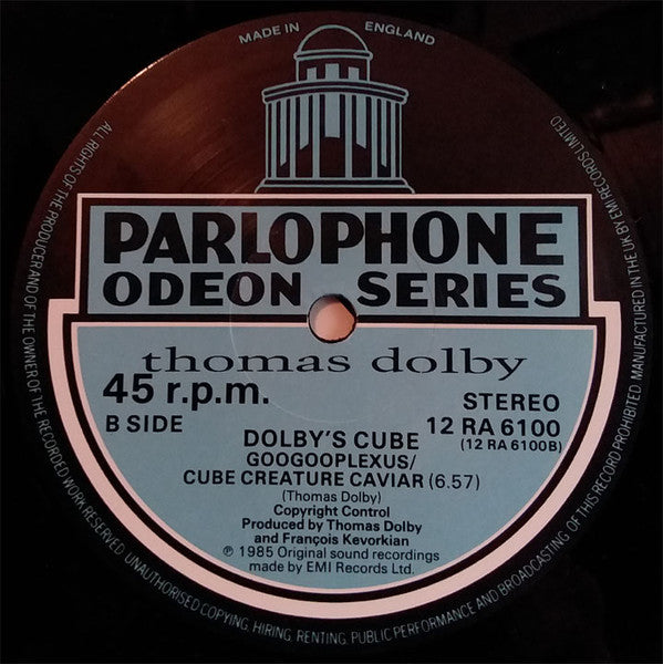 Dolby's Cube : May The Cube Be With You (Cubular Dub Mix) (12", EP)