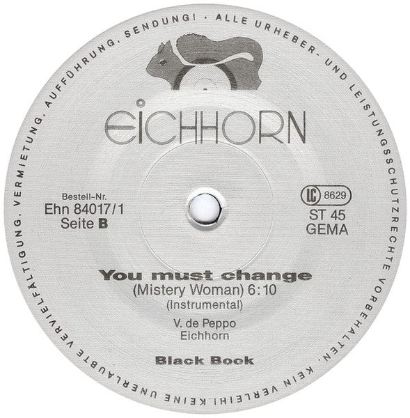 Black Book : You Must Change (Mistery Woman) (12")