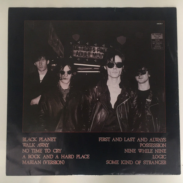 The Sisters Of Mercy : First And Last And Always (LP, Album, RE, Bar)