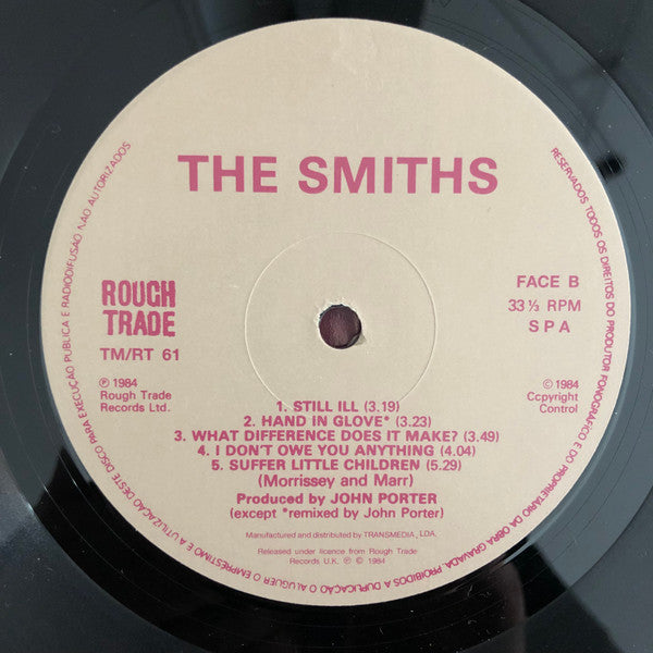 The Smiths : The Smiths (LP, Album, Fla)