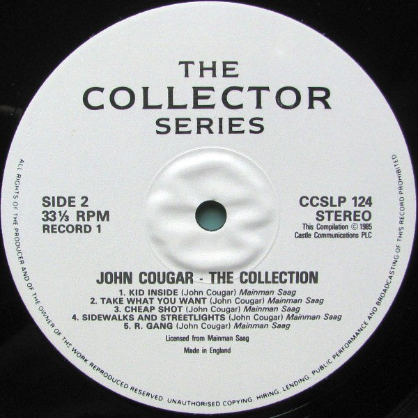 John Cougar* : The Collection (2xLP, Comp)
