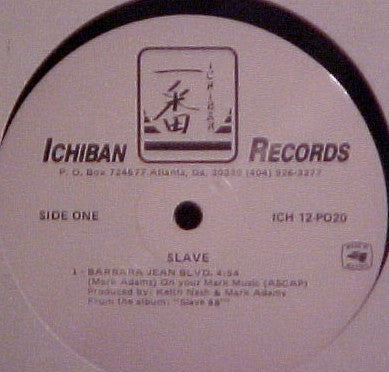 Slave : Barbara Jean Blvd. / Dangerous (12", ora)