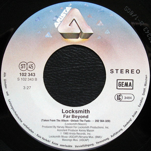 Locksmith : Unlock The Funk (7", Single)