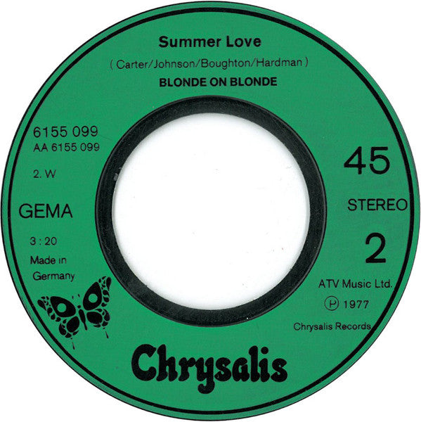 Blonde On Blonde : Subway (7", Single)