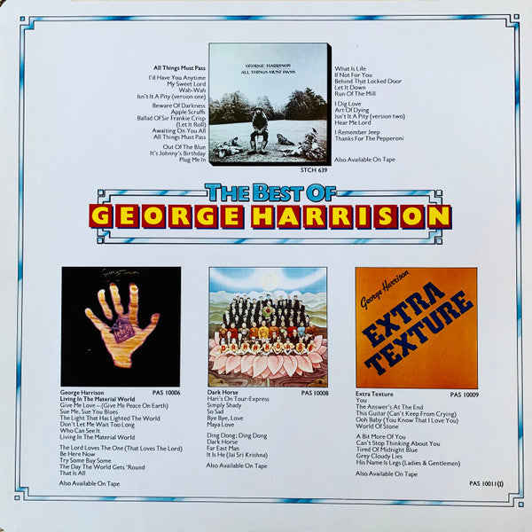 George Harrison : The Best Of George Harrison (LP, Comp)