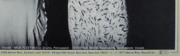 Fleetwood Mac : Rumours (LP, Album, RE)