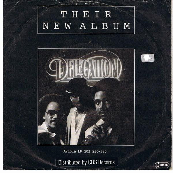 Delegation : I Wantcha' Back (7", Single)