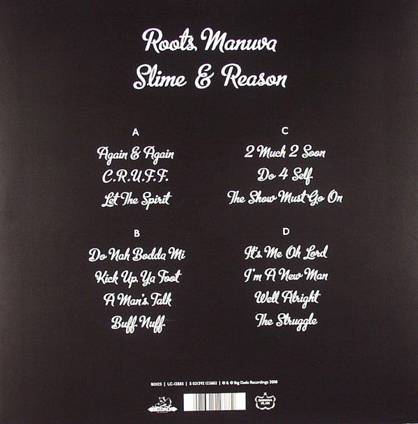 Roots Manuva : Slime & Reason (2xLP, Album)