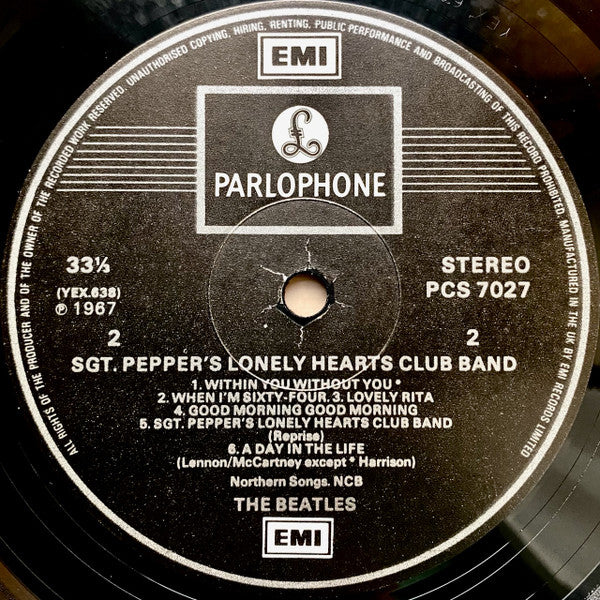 The Beatles : Sgt. Pepper's Lonely Hearts Club Band (LP, Album, RE, RP, Gat)