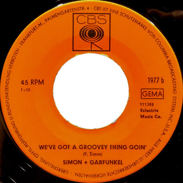 Simon & Garfunkel : The Sounds Of Silence / We've Got A Groovey Thing Goin' (7", Single)