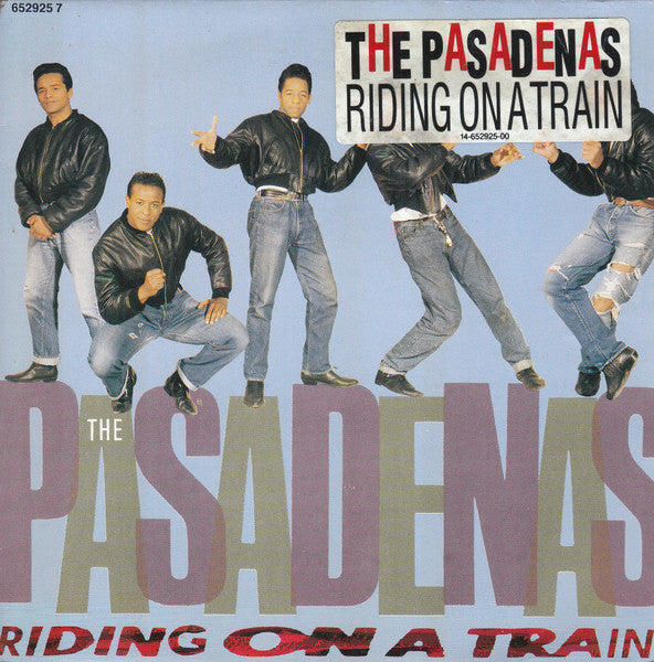 The Pasadenas : Riding On A Train (7", Single)