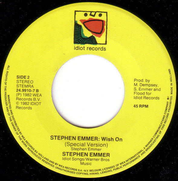 Stephen Emmer And Martha Ladly : Never Share (7", Single)