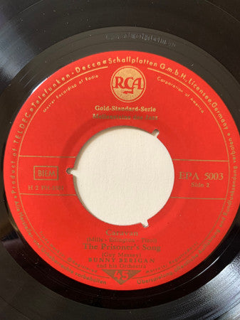 Bunny Berigan & His Orchestra : Bunny Berigan (7", EP, Comp)