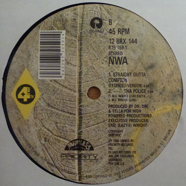 N.W.A* : Express Yourself (12")
