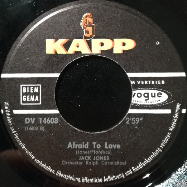 Jack Jones : Lady (7", Single)
