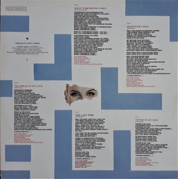 Eurythmics : Revenge (LP, Album)