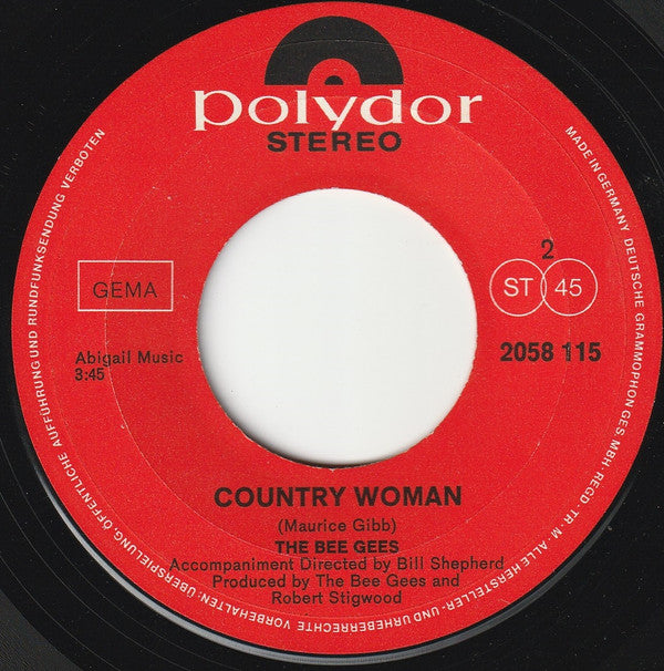 The Bee Gees* : How Can You Mend A Broken Heart (7", Single, Pap)