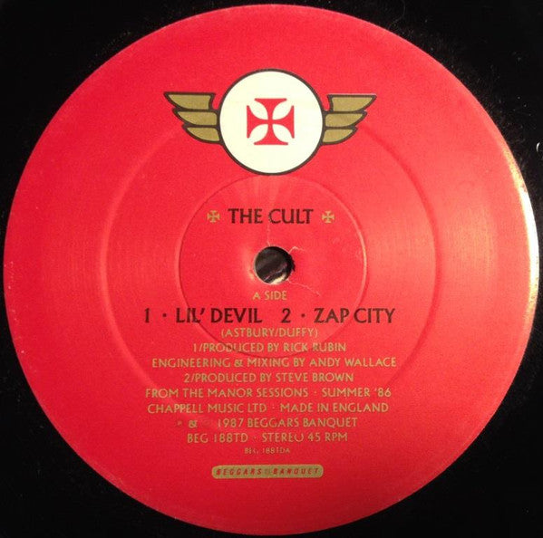 The Cult : Lil' Devil (2x12", Single)