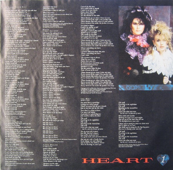 Heart : Heart (LP, Album)