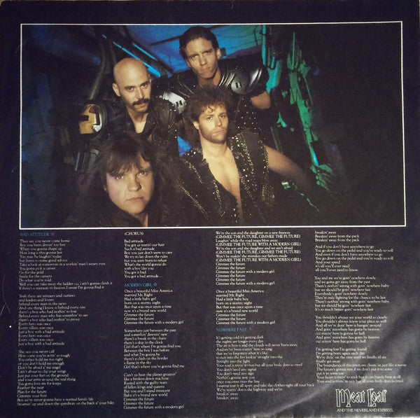 Meat Loaf : Bad Attitude (LP, Album)