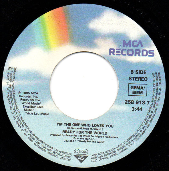 Ready For The World : Oh Sheila (7", Single)