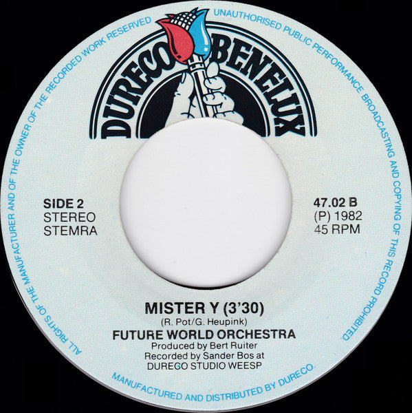 Future World Orchestra : Theme From E.T. (7", Single)