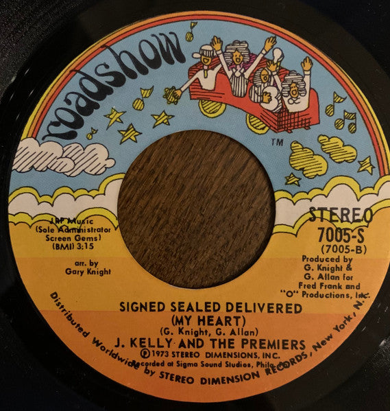 J. Kelly And The Premiers : She Calls Me Baby (7")