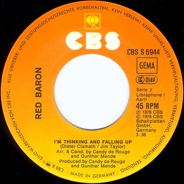 Red Baron (2) : That Summernight (7", Single)