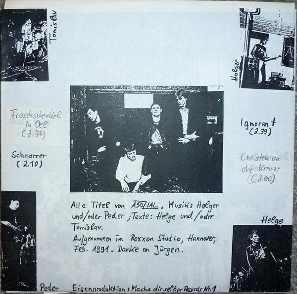 Asozial : EP (7", EP)