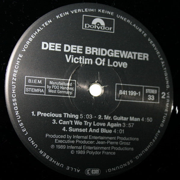 Dee Dee Bridgewater : Victim Of Love (LP, Album)