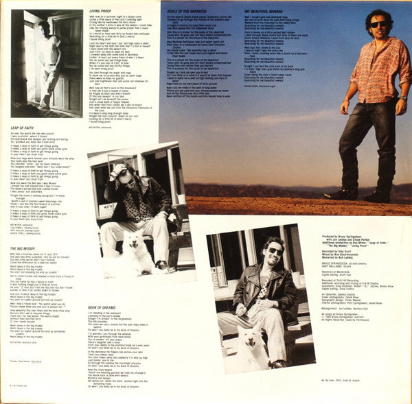 Bruce Springsteen : Lucky Town (LP, Album)