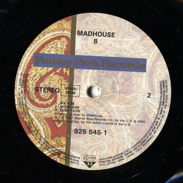 Madhouse : 8 (LP, Album)