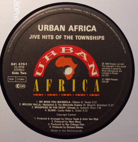 Various : Urban Africa (Jive Hits Of The Townships) (LP, Comp)