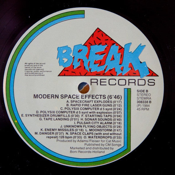 Adams & Fleisner : Digital Space Effects - Fix Your Own Mix! (12")