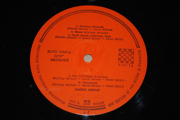 Omega Group* : Élő Omega (LP, Album, Blu)