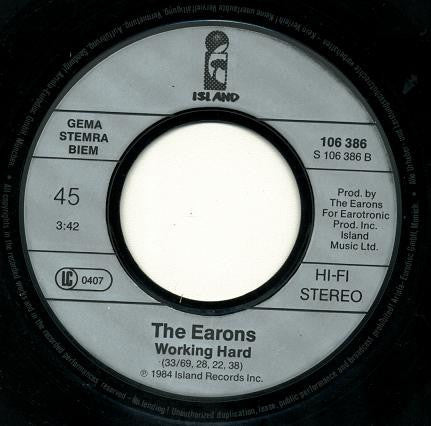 The Earons : Land Of Hunger (7", Single)