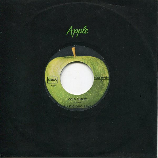 Plastic Ono Band* : Cold Turkey (7", Single, Mono)