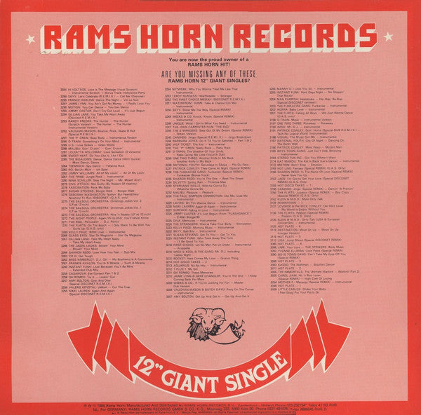 The Chiefs : Where's The Beef? (12")