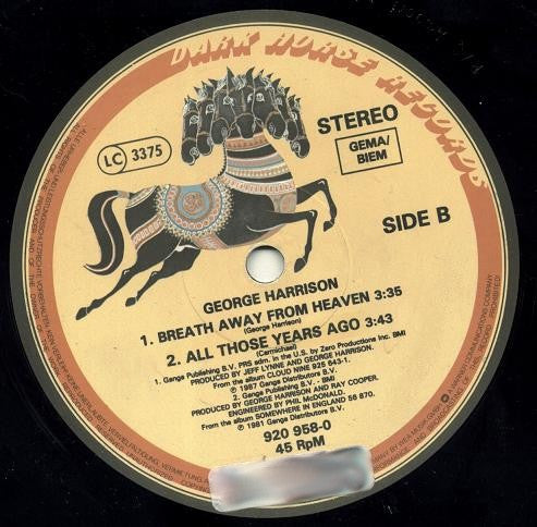 George Harrison : This Is Love (12", Maxi)