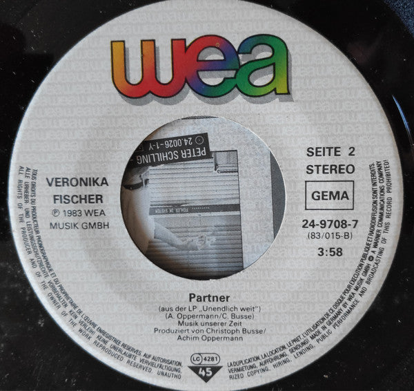 Veronika Fischer : Am Abend Vor Dem Sturm (7", Single)