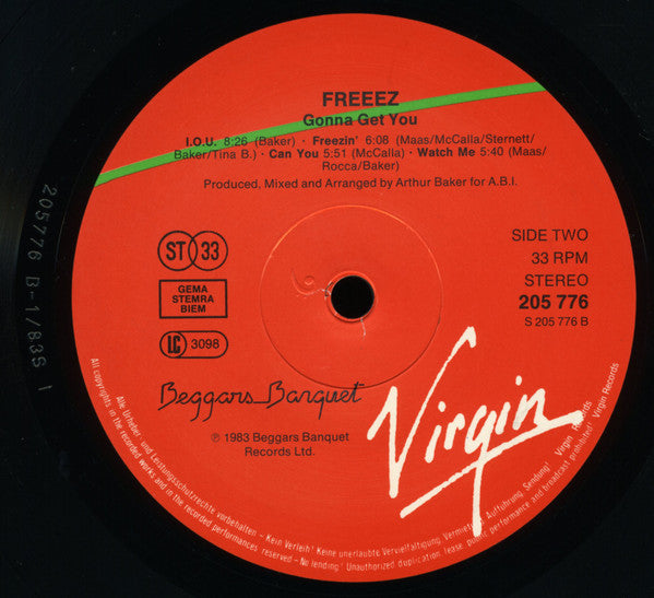 Freeez : Gonna Get You (LP, Album)