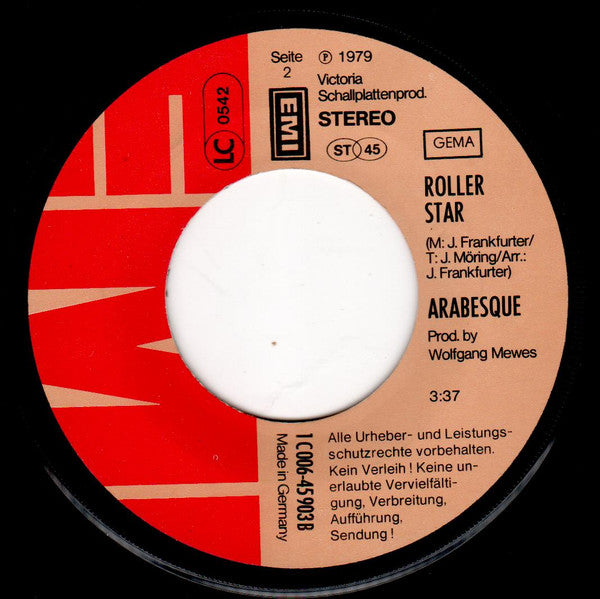 Arabesque : Peppermint Jack (7", Single)